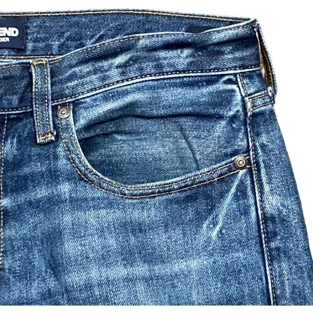 LANDS’ END Square Rigger Relaxed Fit Jeans Men’s SZ 31 Blue Pockets 100% Cotton